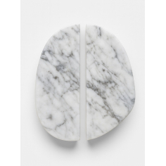 Мебельная ручка из мрамора Bianco Carrara модель №3