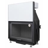 Топка ЭкоКамин Вега 1000 МВ черный шамот с подовым гарением