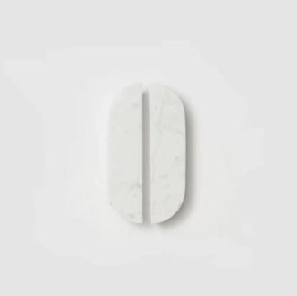 Мебельная ручка из мрамора Bianco Carrara модель №9